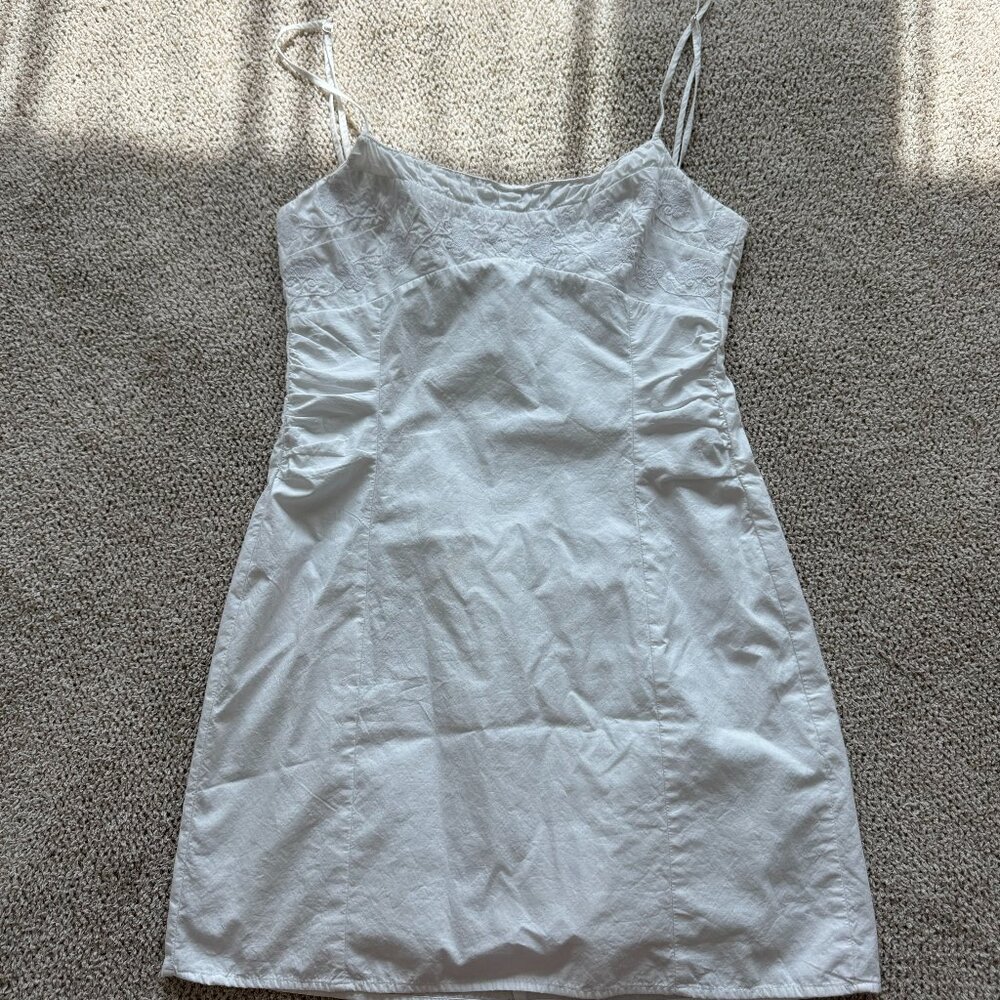 White Cotton Dress
